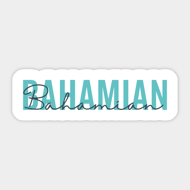 Bahamian Sticker by neodhlamini